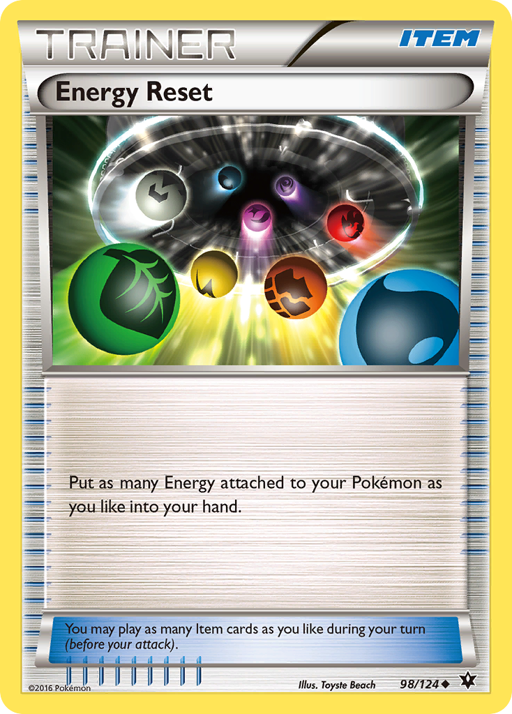 Energy Reset (98/124) [XY: Fates Collide] | Devastation Store