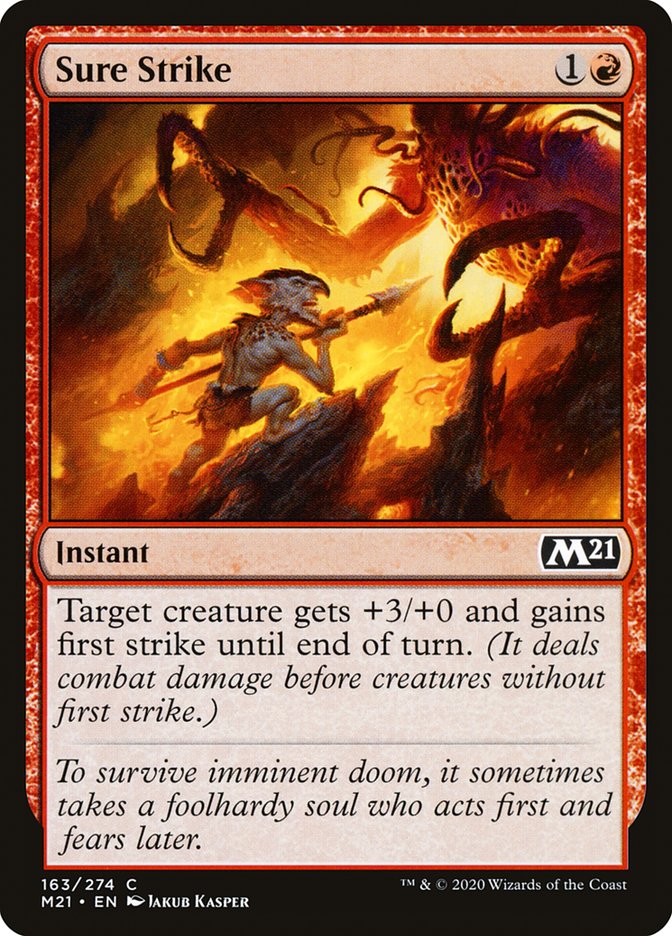 Sure Strike [Core Set 2021] | Devastation Store