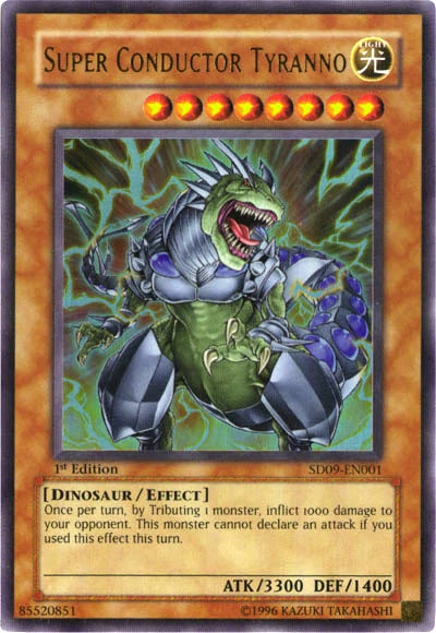 Super Conductor Tyranno [SD09-EN001] Ultra Rare | Devastation Store