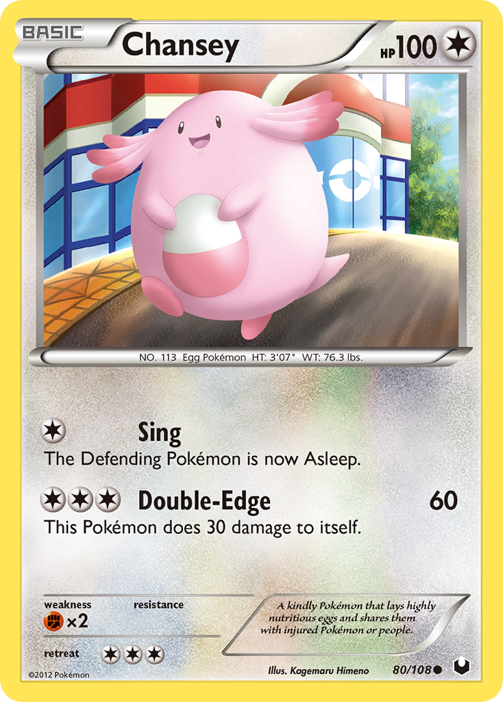 Chansey (80/108) [Black & White: Dark Explorers] | Devastation Store