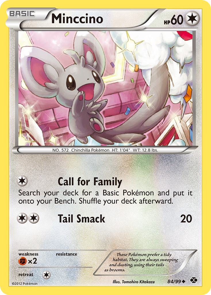 Minccino (84/99) [Black & White: Next Destinies] | Devastation Store