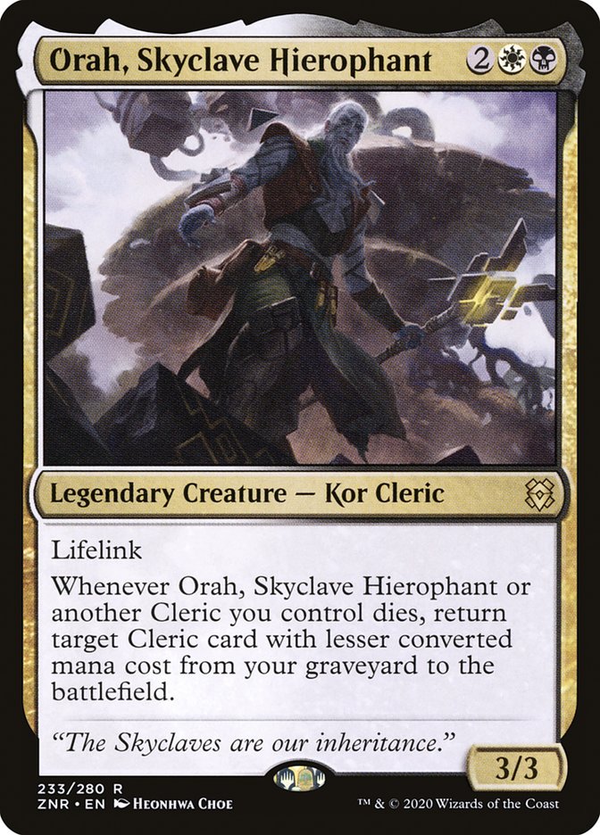 Orah, Skyclave Hierophant [Zendikar Rising] | Devastation Store