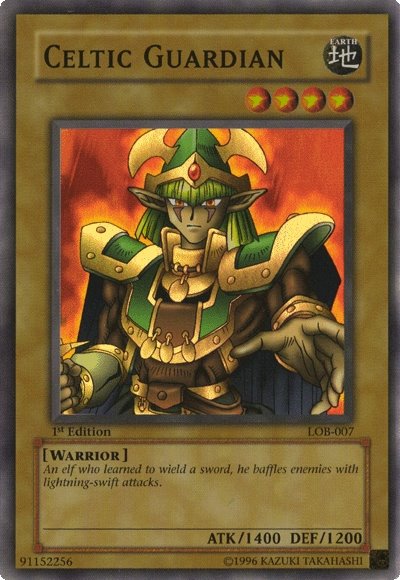 Celtic Guardian [LOB-007] Super Rare | Devastation Store