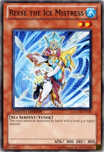 Reese the Ice Mistress [GLD3-EN030] Common | Devastation Store