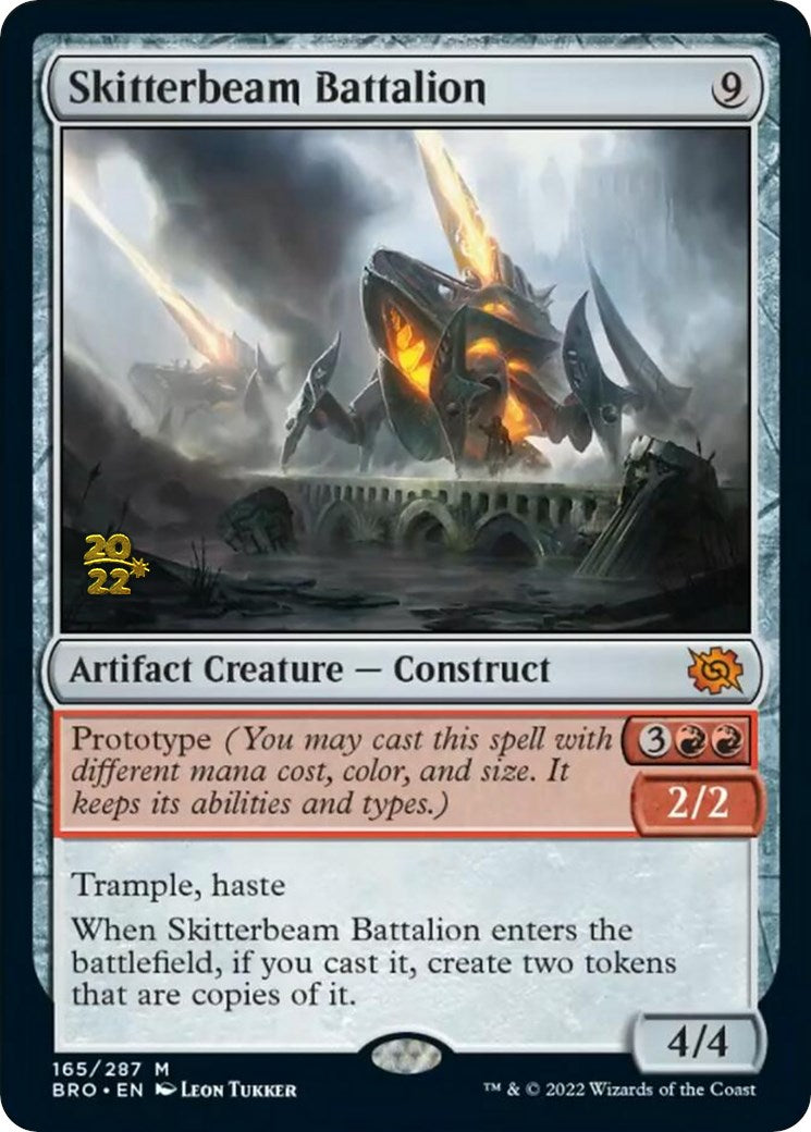 Skitterbeam Battalion [The Brothers' War Prerelease Promos] | Devastation Store