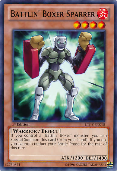 Battlin' Boxer Sparrer [LTGY-EN018] Common | Devastation Store