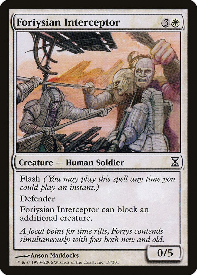 Foriysian Interceptor [Time Spiral] - Devastation Store | Devastation Store