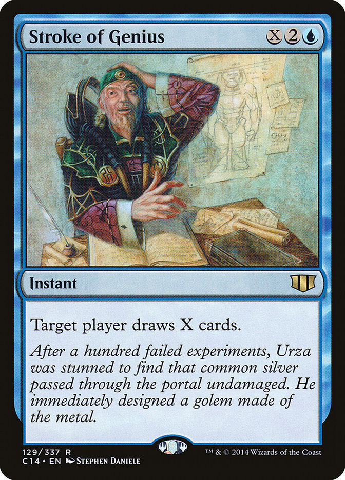 Stroke of Genius [Commander 2014] | Devastation Store