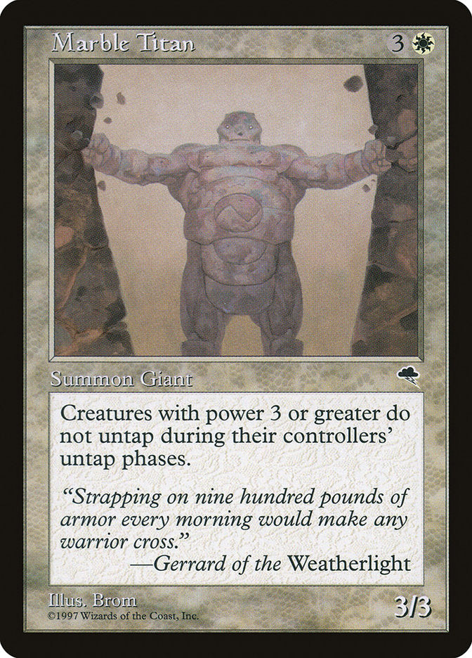 Marble Titan [Tempest] | Devastation Store