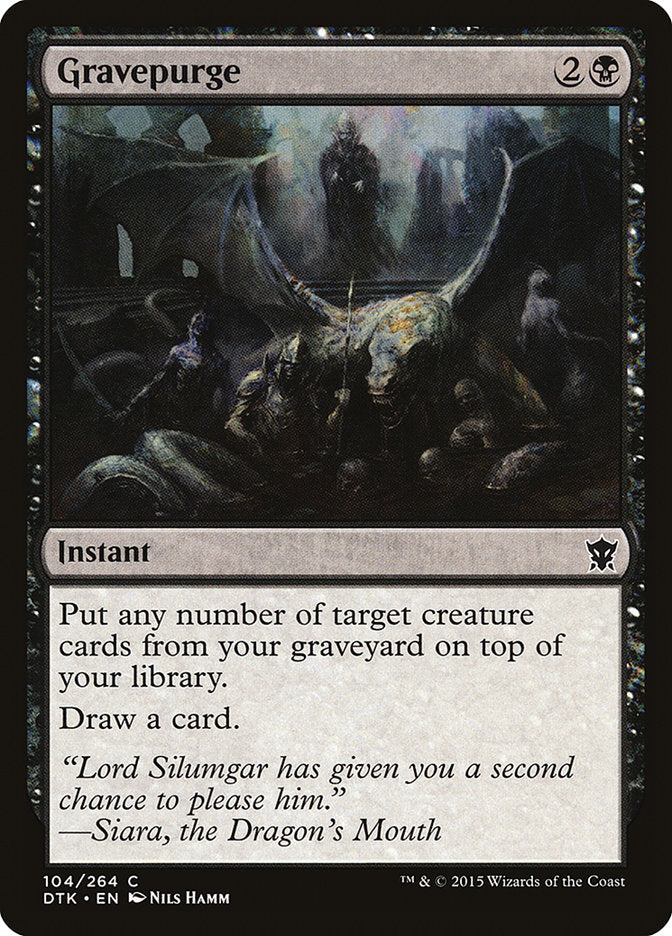 Gravepurge [Dragons of Tarkir] | Devastation Store