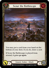 Scour the Battlescape (Red) [WTR194] Unlimited Edition Rainbow Foil - Devastation Store | Devastation Store