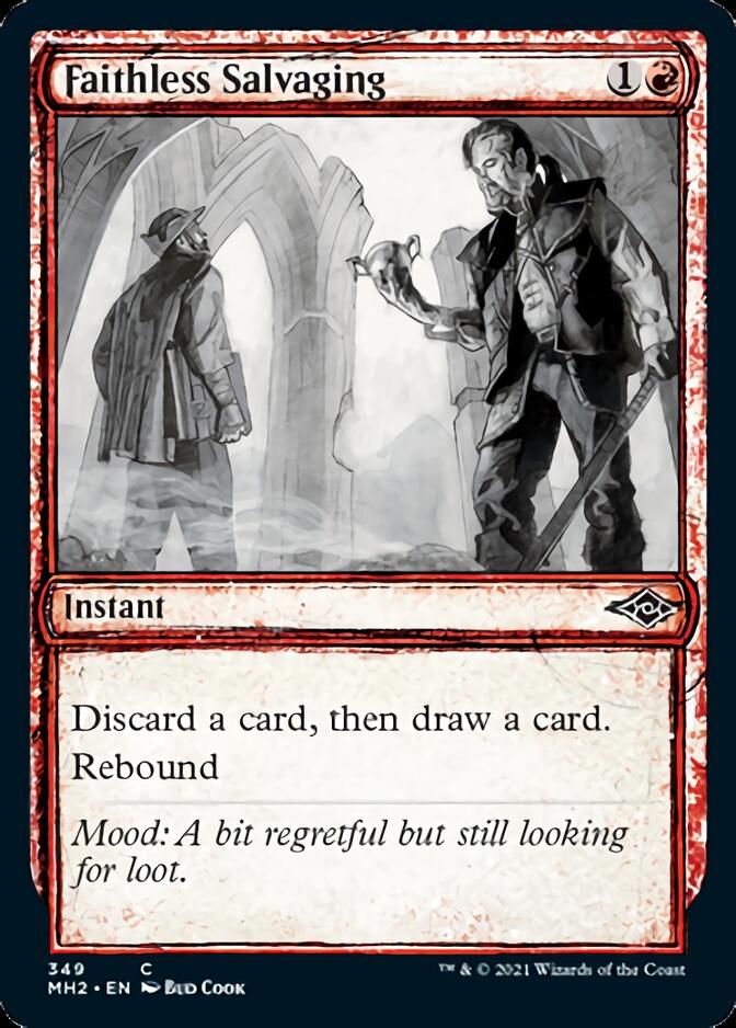Faithless Salvaging (Sketch) [Modern Horizons 2] | Devastation Store
