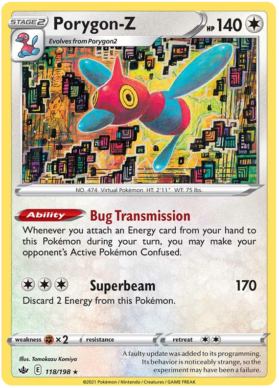 Porygon-Z (118/198) [Sword & Shield: Chilling Reign] | Devastation Store