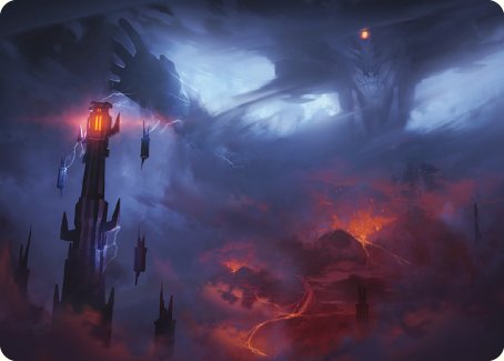 Shadow of the Enemy Art Card [The Lord of the Rings: Tales of Middle-earth Art Series] | Devastation Store