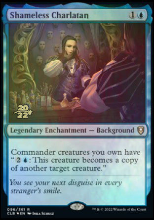 Shameless Charlatan [Commander Legends: Battle for Baldur's Gate Prerelease Promos] | Devastation Store