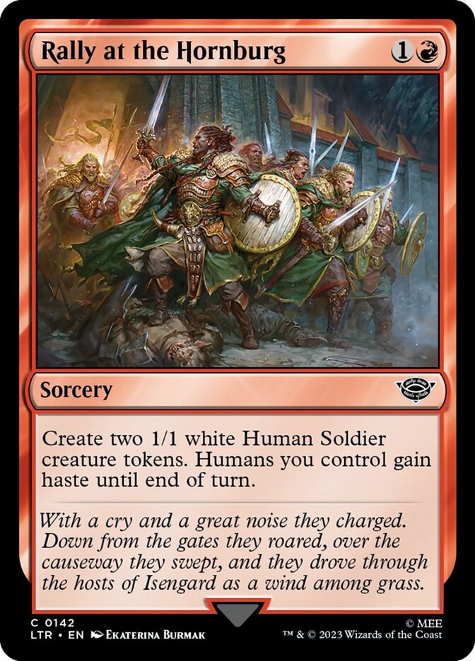 Rally at the Hornburg [The Lord of the Rings: Tales of Middle-Earth] | Devastation Store