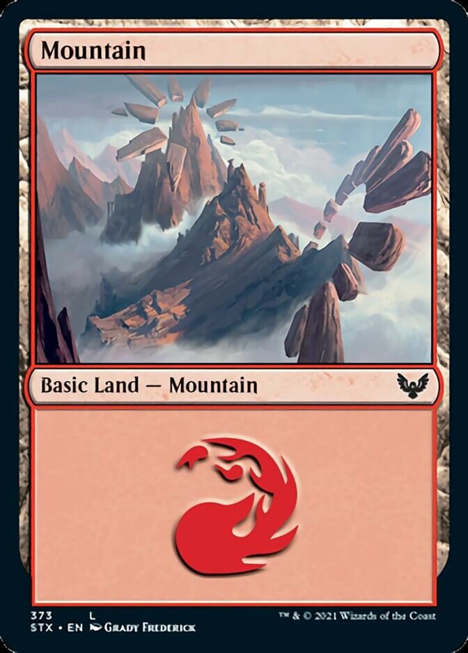 Mountain (373) [Strixhaven: School of Mages] | Devastation Store