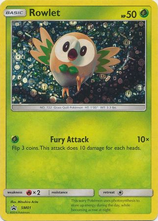 Rowlet (SM01) (General Mills Promo) [Sun & Moon: Black Star Promos] | Devastation Store