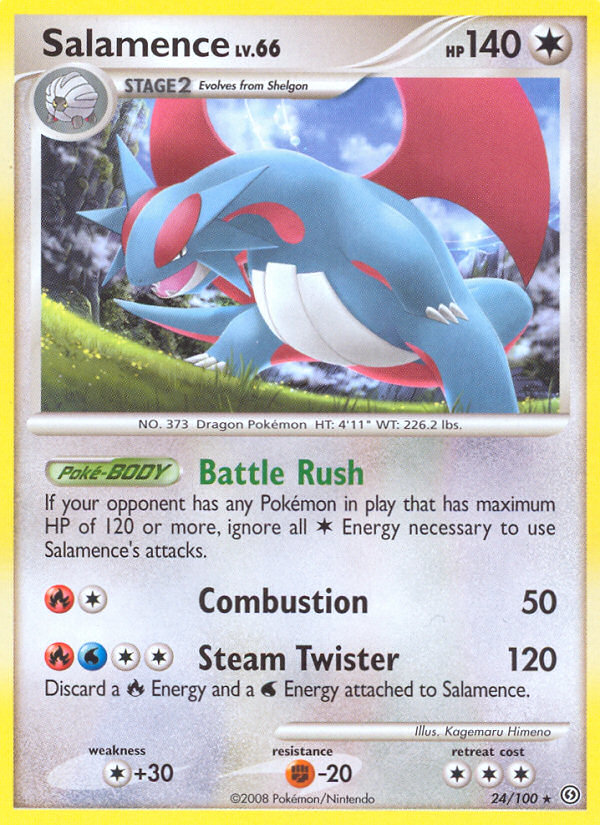 Salamence (24/100) [Diamond & Pearl: Stormfront] | Devastation Store