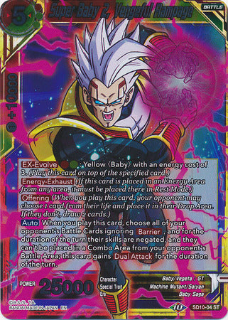Super Baby 2, Vengeful Rampage (Starter Deck Exclusive) (SD10-04) [Malicious Machinations] | Devastation Store