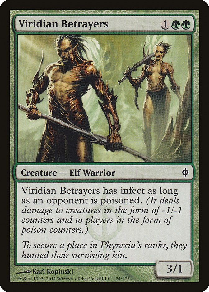 Viridian Betrayers [New Phyrexia] | Devastation Store