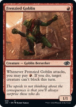 Frenzied Goblin [Jumpstart 2022] | Devastation Store