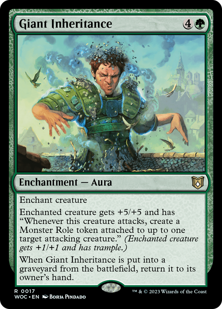 Giant Inheritance [Wilds of Eldraine Commander] | Devastation Store