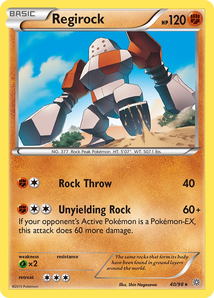 Regirock (40/98) (Theme Deck Exclusive) [XY: Ancient Origins] | Devastation Store