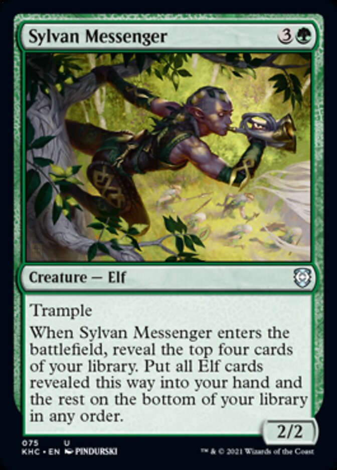 Sylvan Messenger [Kaldheim Commander] | Devastation Store