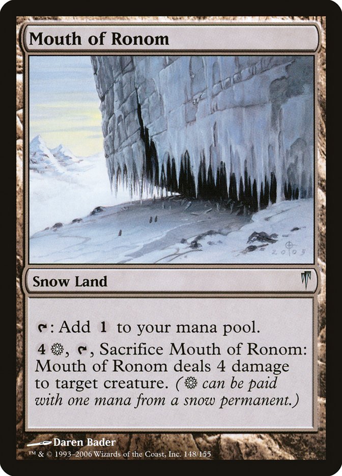 Mouth of Ronom [Coldsnap] - Devastation Store | Devastation Store