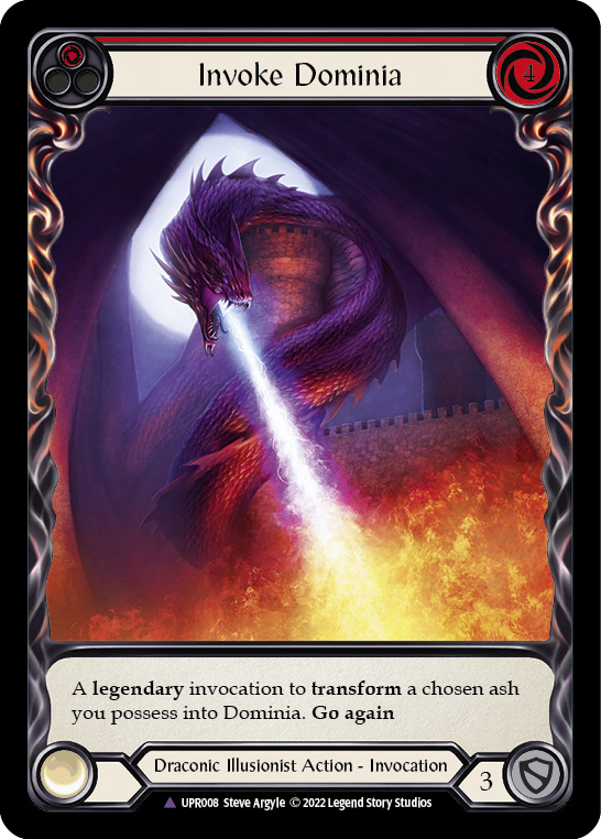Invoke Dominia // Dominia (Marvel) [UPR008] (Uprising)  Cold Foil | Devastation Store