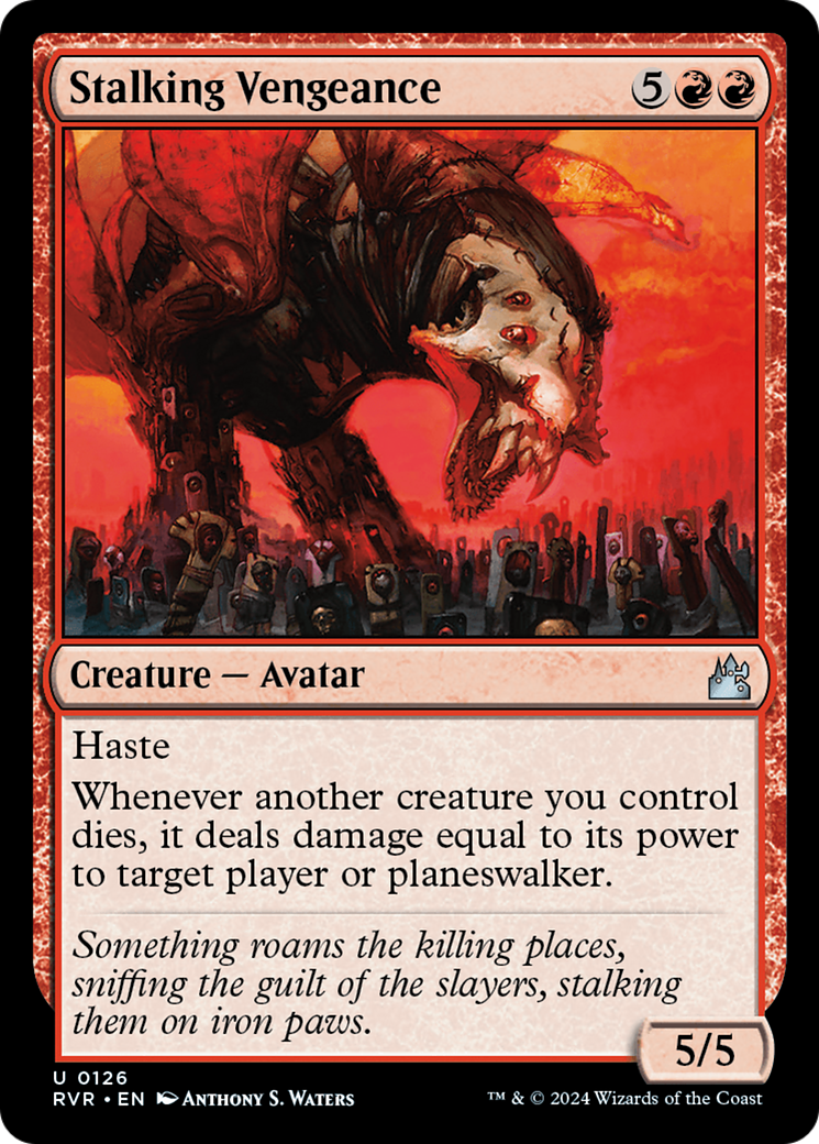 Stalking Vengeance [Ravnica Remastered] | Devastation Store