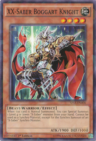 XX-Saber Boggart Knight [SP15-EN006] Shatterfoil Rare | Devastation Store