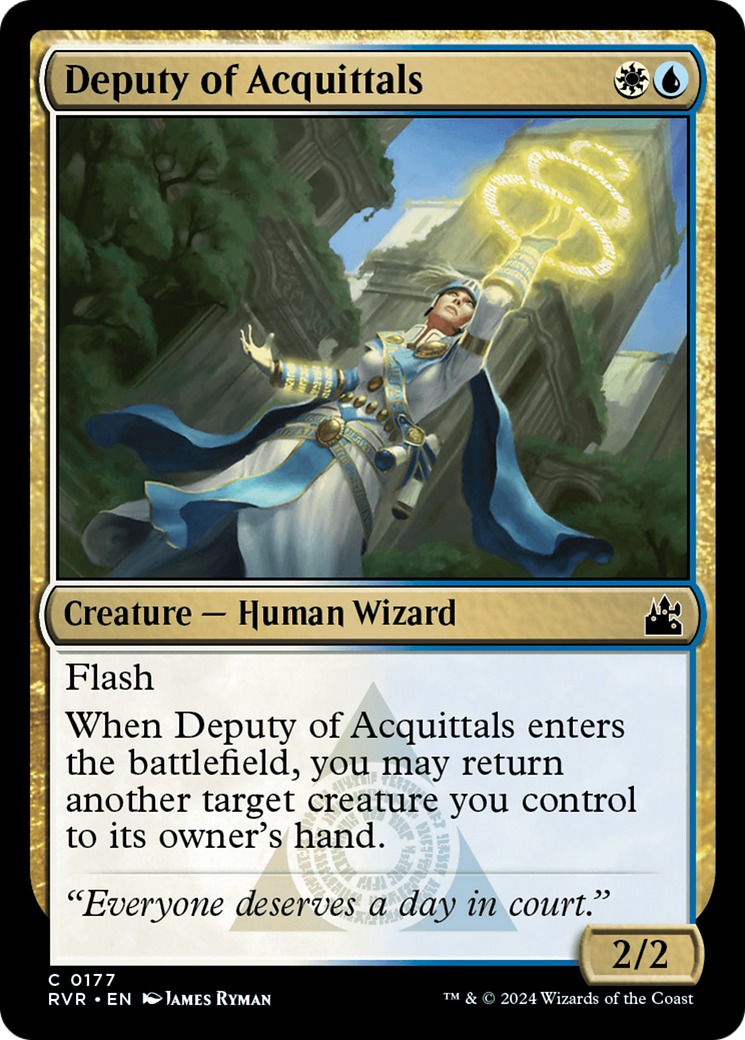 Deputy of Acquittals [Ravnica Remastered] | Devastation Store