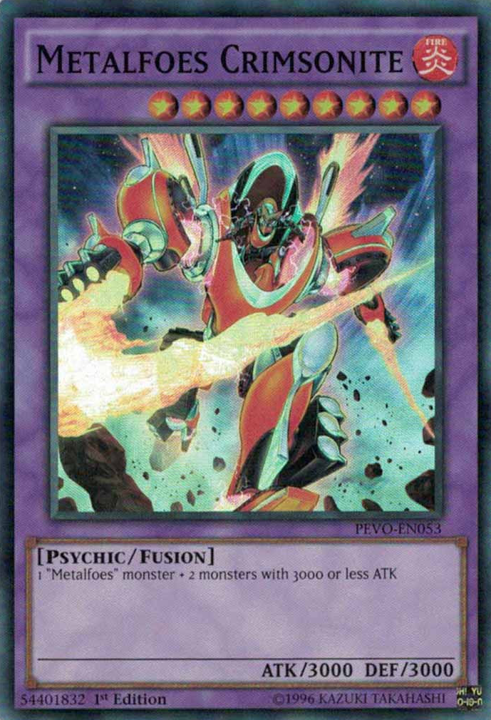 Metalfoes Crimsonite [PEVO-EN053] Super Rare | Devastation Store
