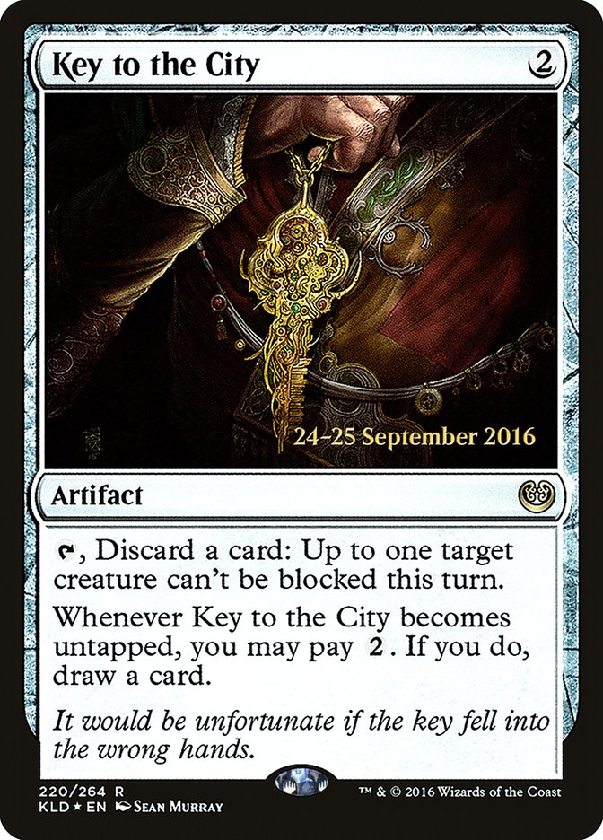 Key to the City  [Kaladesh Prerelease Promos] - Devastation Store | Devastation Store