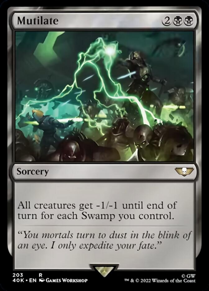 Mutilate [Universes Beyond: Warhammer 40,000] | Devastation Store