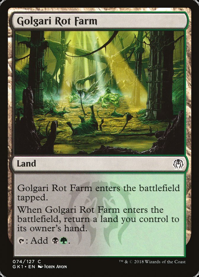 Golgari Rot Farm [Guilds of Ravnica Guild Kit] | Devastation Store