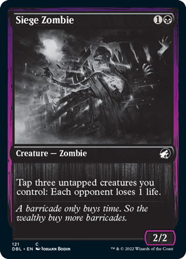 Siege Zombie [Innistrad: Double Feature] | Devastation Store