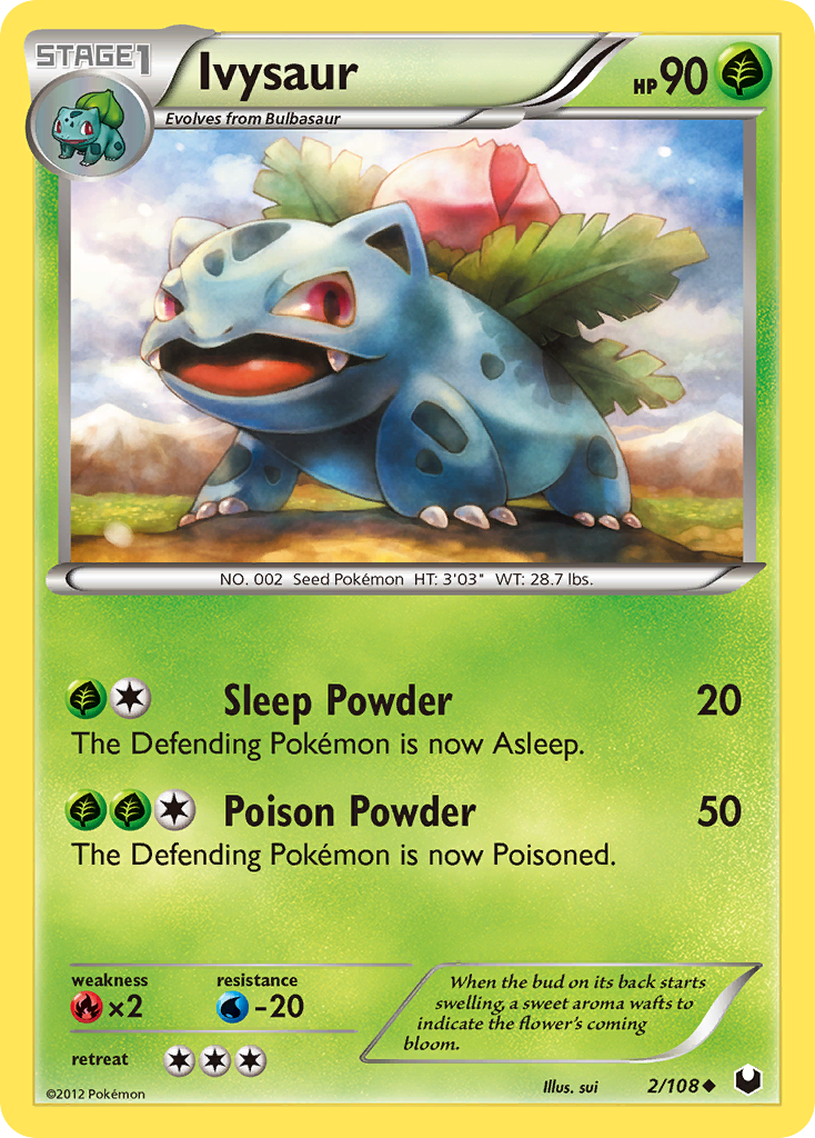 Ivysaur (2/108) [Black & White: Dark Explorers] | Devastation Store