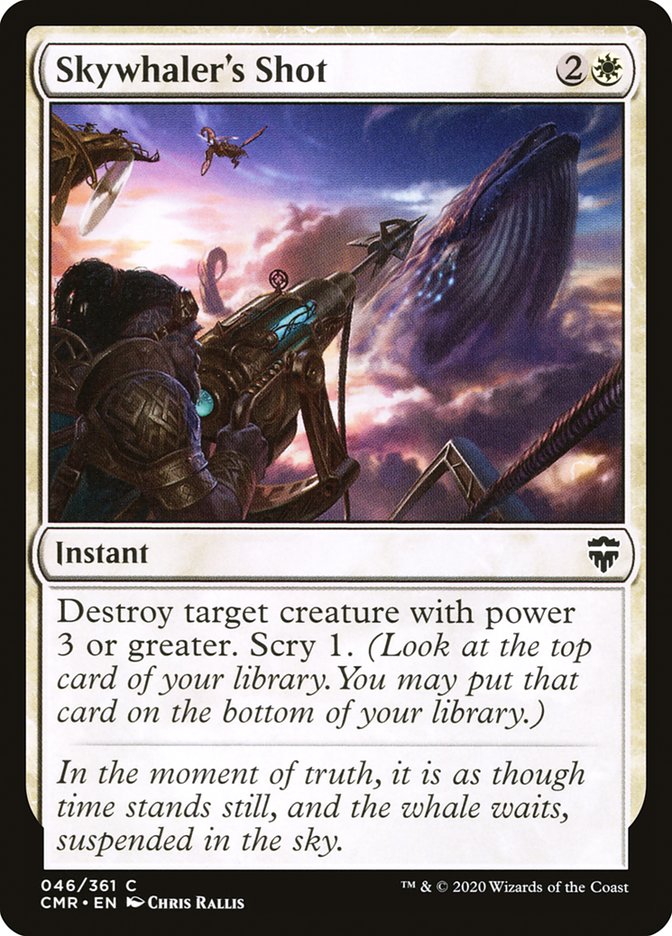 Skywhaler's Shot [Commander Legends] | Devastation Store