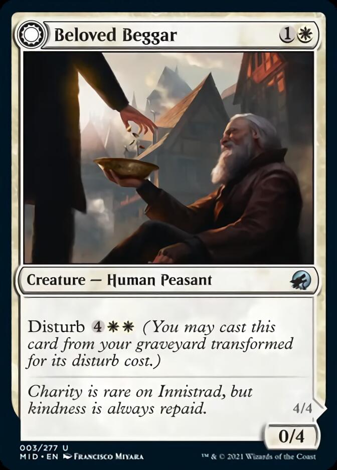Beloved Beggar // Generous Soul [Innistrad: Midnight Hunt] | Devastation Store