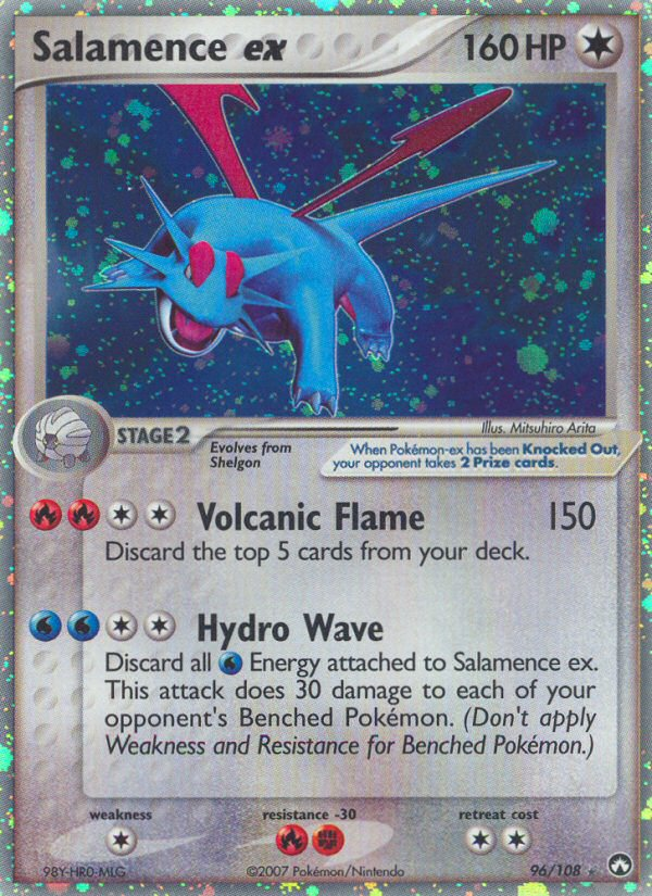Salamence ex (96/108) [EX: Power Keepers] | Devastation Store