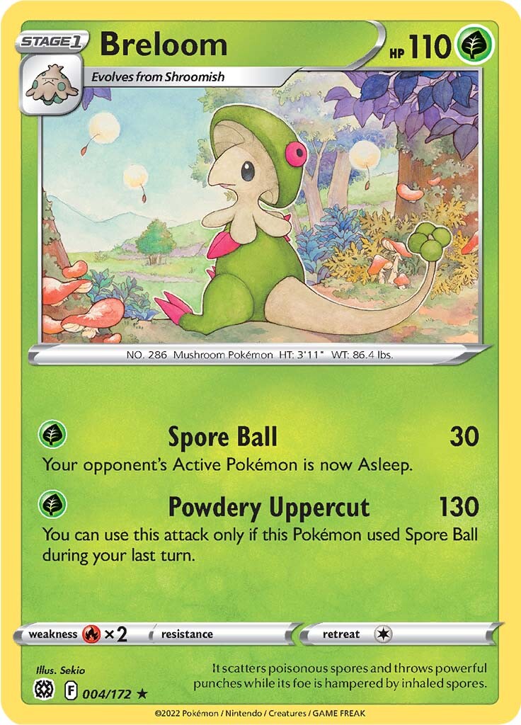 Breloom (004/172) [Sword & Shield: Brilliant Stars] | Devastation Store