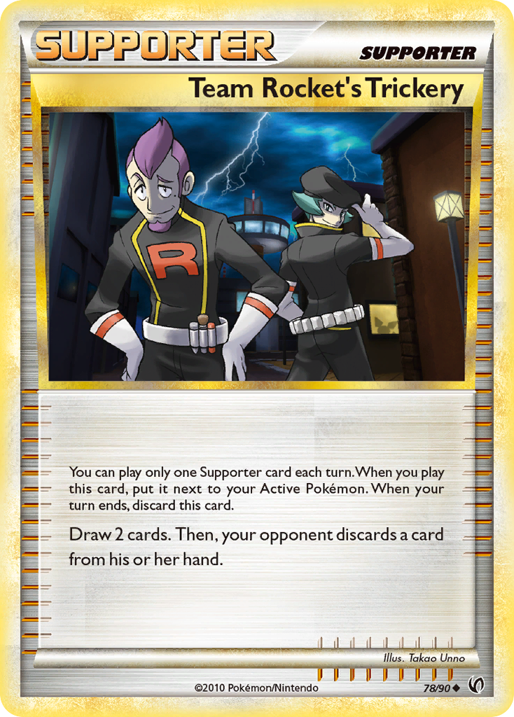 Team Rocket's Trickery (78/90) [HeartGold & SoulSilver: Undaunted] | Devastation Store