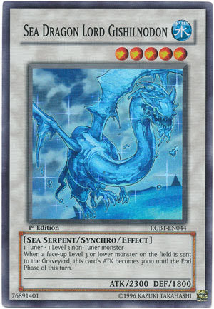 Sea Dragon Lord Gishilnodon [RGBT-EN044] Super Rare | Devastation Store