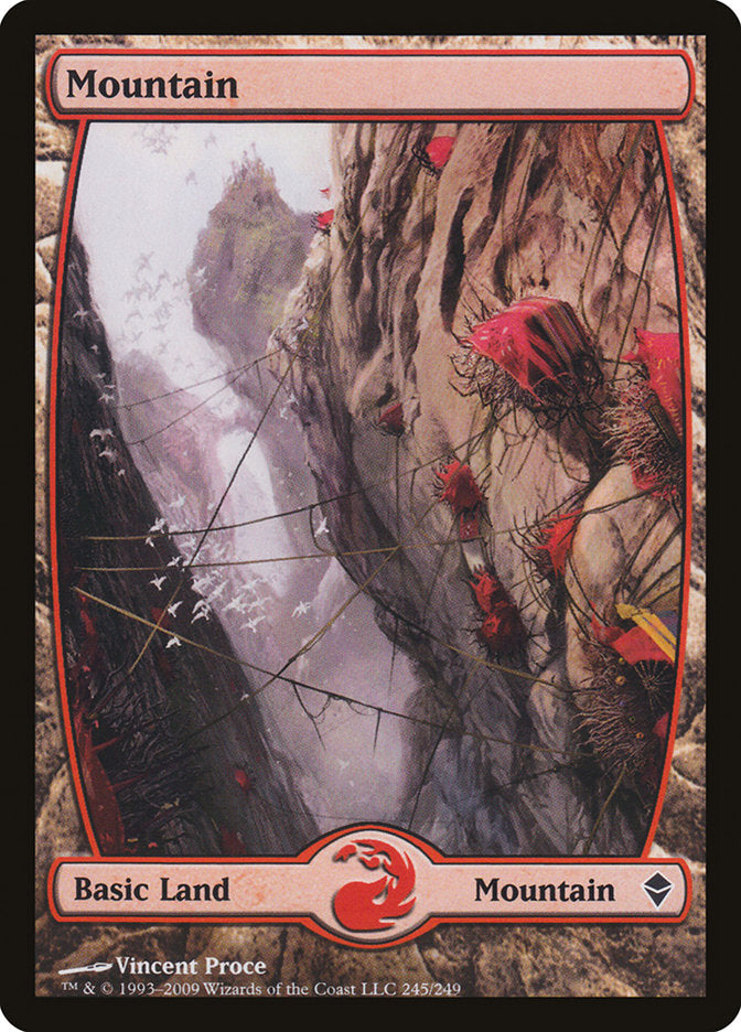 Mountain (245) [Zendikar] - Devastation Store | Devastation Store