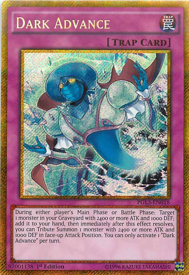 Dark Advance [PGL3-EN018] Gold Secret Rare | Devastation Store