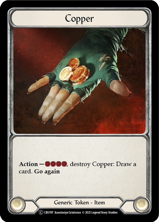 Copper [CRU197-RF] 1st Edition Rainbow Foil | Devastation Store