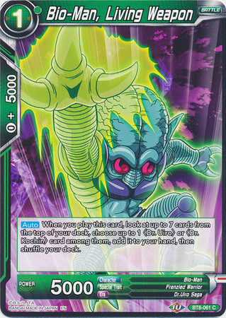 Bio-Man, Living Weapon [BT8-061] | Devastation Store